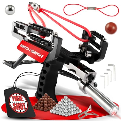 TRUSHOT Professionale da Caccia Professionale da tiro | | Professionale di Precisione | Gioco all'aperto tiro a Segno| Elastico Rinforzato