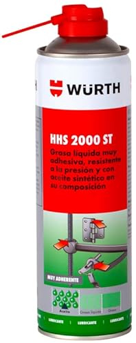 Grasa Adhesiva HHS 2000 ST Super Tack – 500 ml, Resistencia a Altas Presiones y Temperaturas, Ideal para Cadenas de Moto, Bisagras y Cables – Adherente, Sin Silicona, Resiste Agua y Ácidos