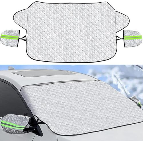 HHDGJKKK Frontscheibenabdeckung Winter, für FIAT Ducato Antiscivolo 2022-2024 Auto Scheibenabdeckung Frost Schutzabdeckung Winter Faltbar Frostabdeckung