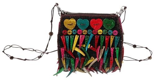 TENDYCOCO Fransen-umhängetasche Für Damen Quasten-handtasche Vintage-fransen-geldbörse Quasten-schultertasche