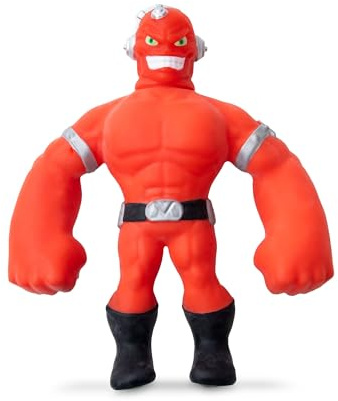 Basic Fun Stretch Armstrong Vac Man Core Figur – 18 cm – Dehnbare Actionfigur mit Vakuumfunktion – Für Kinder & Fans