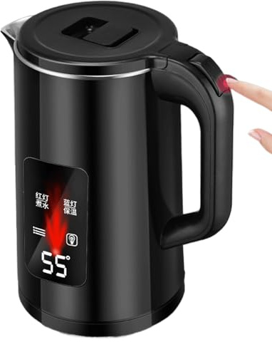 Edelstahlkessel - Elektrischer Wasserkessel, | Schnelle Kochende Heizung Für Familienversammlungen, Küche, Schlafzimmer, Büro, Hausgebrauch, Heiße Getränke, Tee, Kaffee, Sofortwasserheizungsl