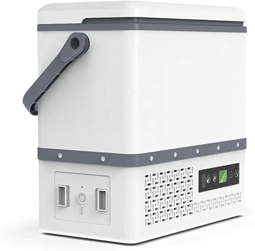 Dxysyldrun 12V Car Refrigerator Freezer, Mini Car Refrigerator, Portable Camping Refrigerator, Suitable for RV Camping