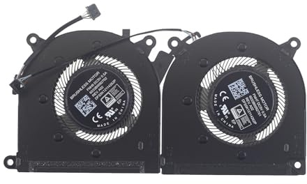 yaoqijie 2Pcs Laptop CPU GPU Cooling Fan 6033B0092701 6033B0092702 DC5V 0.5A 4-Pin For 17-CN 17-CP Probook 470 G8 G9 DIS lasting
