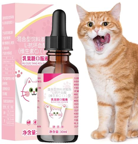 Stuhlweichmacher – Katzen 30 ml Magen-Darm-Lösung | Verdauungspflege für Kätzchen, sanfte Formel, schnell wirkend, Multi- -Unterstützung für Reisen, tägliche Routine, Tierarzt, Zuhause