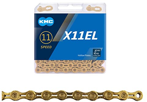 KMC x11el-118l Fahrrad Kette, Gold