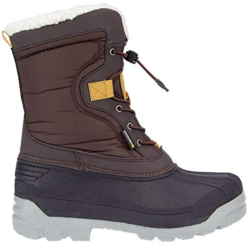 Winter-grip Men's Snow Boots SR Canadian Explorer II Brown/Anthracite/Ocher Yellow