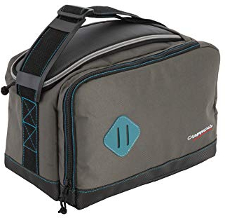 Campingaz Unisex – Erwachsene Office Coolbag, 9 Liter Fassungsvermögen, kühlt bis zu 9 Stunden, Platz für 12 x 0.33L Flaschen, Faltbare isolierte Kühltasche kleine Isoliertasche, Grau, 9 L