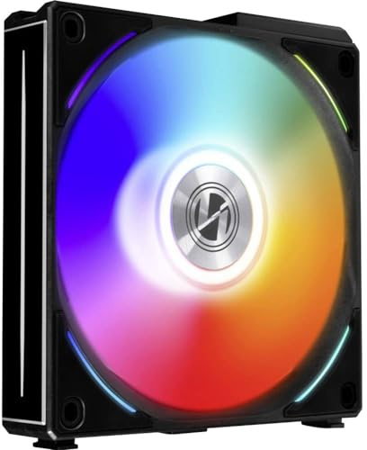 Lian-Li UNI Fan AL120 RGB PWM Lüfter - 120 mm, schwarz