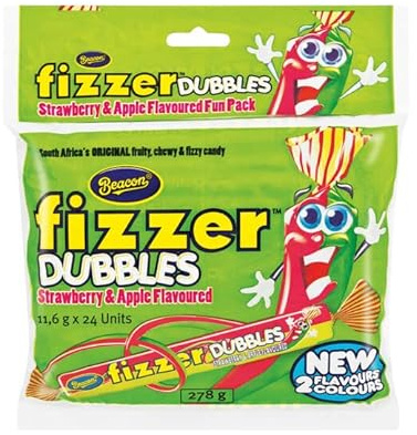 Beacon Fizzer - Dubbles - Fragola e Mela 278g (24s)