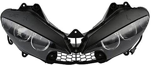 Motorcycle Headlight Light Head Lamp Assembly Fit for Yamaha YZF-R6 2003 2004 2005 03 04 05 YZF600 R6 Motorbike Fairing Headlight Front Head Lamp Clear