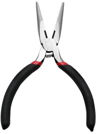 5 Inch Small Spring Loaded Needle Nose Pliers Long Needle Nose Pliers For Home Repairs And Jewelry Making
