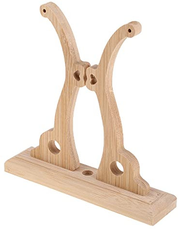 Morain Hand Fan Stand Display Chinese Folding Fan Holder Hand Fan Holder Fan Stand Decor Wood Fan Display Bases for Office