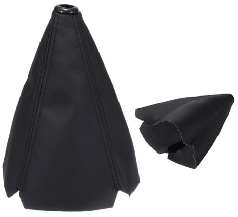 MUEOSI Soufflet de Levier de Vitesse Manuel for Voiture, for Volkswagen, for VW, for Golf, 4, 6, 7 GTI, for, for Passat, CC, for Jetta, for Polo, for Lavida, Pommeau de Levier de Vitesse Voiture(SCHW