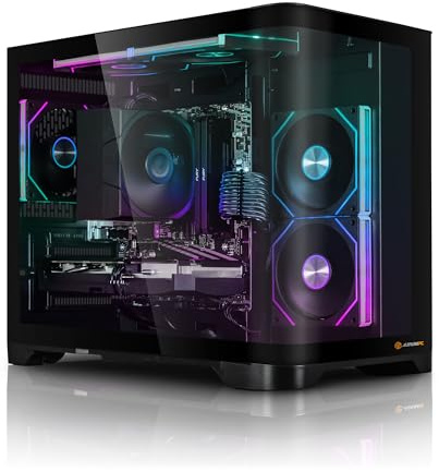 AURUMPC Gamer Fixe Ryzen 5 5600 • Radeon RX9060 XT 8Go • 16Go DDR4 • 1000Go M.2 SSD • Windows 11 • WiFi • Ventilateur • Unité Centrale Ordinateur de Bureau