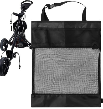 Golftasche für Wagen, Golftasche für Herren - großzügige Zubehörtasche mit Netztaschen für Reisen, Spaziergänge, Spieler, Frauen, Kinder,