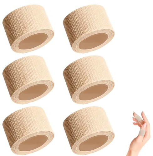 CQXSYTBN Blasenpflaster für Füße, 6 Rollen, 2 cm x 1 m