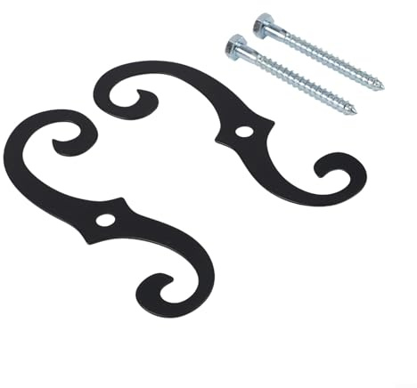 Elementi di fissaggio per finestre in metallo eleganti e resistenti alle intemperie con viti per persiane