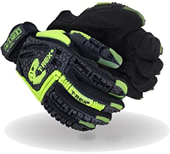 MAGID T-REX Windstorm Series Cut-Resistant Impact Gloves, 1 Pair, 9/L Cut Resistant Gloves, Tough Gloves T-Rex (A6 Syntec Palm)