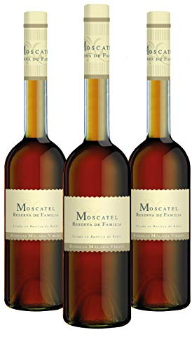 Moscatel Reserva de Familia - Pack 3 botellas de 50cl - Vino de licor dulce D.O. Málaga