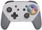 eXtremeRate Griff Hülle Set kompatibel mit Nintendo Switch Pro Controller, DIY-Ersatz Front Case/Back Shell&Handgriff Grips Case Gehäuse Zubehör für Switch Pro Controller-Classic SNES EU