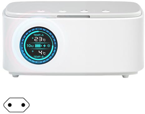 MHADBKH Scatola per Refrigeratori Insuline Insuline per Penna Refrigeratore Refrigeratore Frigorifero Radiatori Diabetici per Autoveiettanti