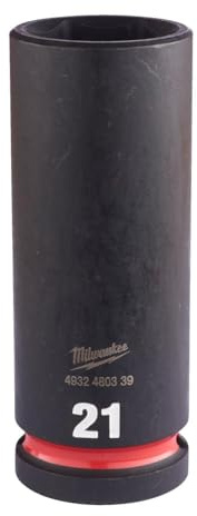 Milwaukee 21 mm 1/2 Impact Socket deep - 4932480339