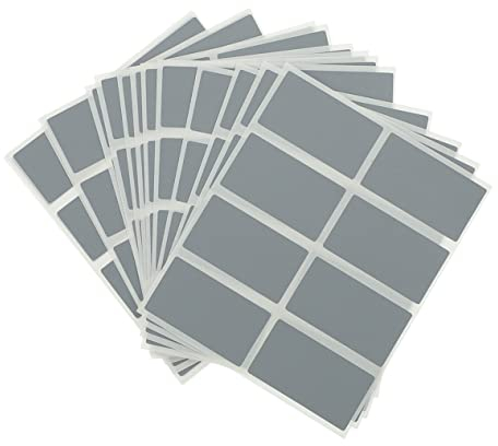 Baluue 200stücke Scratch off Aufkleber Diy Rubbellose Zum Selbermachen Mit Scratch Werkzeug Für Geburtstagseinladungen Und Bastelanleitungen