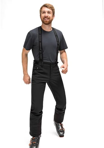 Maier Sports Herren Skihose Lothar 2.0 Black 48