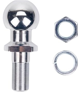 Trailer Hitch Ball 50mm, 3.5T Tow Ball, Tow Bar, Tow Hitch Max Load 3500kg, Universal Fit