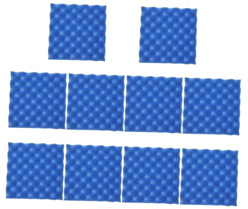 TINEASUR 12stücke Schallabsorbierende Platten Selbstklebende Schalldämpfungspads Zimmer Liefert Schallschutzpad Für Lautsprecher