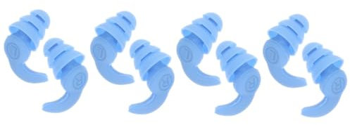 BESPORTBLE 4pairs Silicone Earplugs for Swimming Sleeping Earplugs Noise Insulation Comfortable for Adults and Boys and Girls
