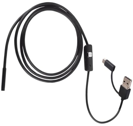 SOLUSTRE 1Stück Wasserdichte Endoskopkamera Inspektionskamera Kabel Kompatibel mit Smartphones und Pcs für Industrielle Anwendungen