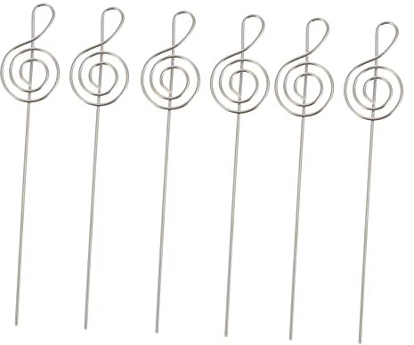 STOBOK 30stücke Tischkartenhalter Aus Dekorative Drahtclips Für Fotos Notizen Und Platzkarten Für Hochzeiten Geburtstagsfeiern Und Events