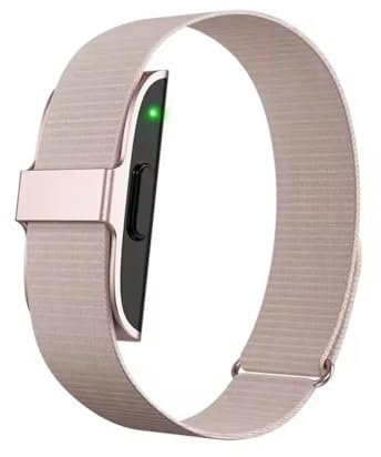 Ethelred Braccialetto intelligente con cardiofrequenzimetro, misuratore di pressione sanguigna, contapassi, fitness tracker, unisex, 2208A, braccialetto elettronico (rosa)