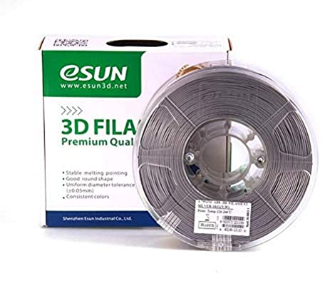 eSun Silk PLA 3D Print Filament, Jacinth