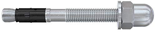 fischer Bolzenanker mit Hutmutter FAZ II 12/20 H, Schwerlastanker mit hoher Tragfähigkeit, Ankerbolzen für Befestigungen schwerer Lasten, Seismik- & ETA-Zulassung