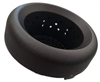 Brasero Palazzetti 895753740 P203-3 165510230: Brasero en Fonte, Rond, Classique, Compatible avec Fonte, pour Poêles et Chemineés Palazzetti et Royal