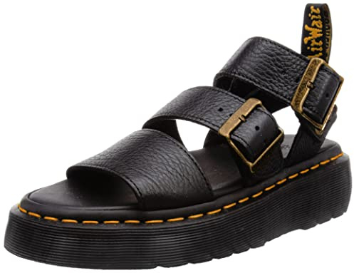 Dr. Martens Gryphon Platform Gladiator Sandals Black UK 6 (US Women's 8) M