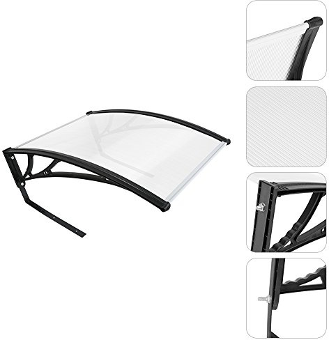 POPSPARK Toit de garage pour robot tondeuse à gazon, abri pour robot, abri contre le soleil, la neige, 100 x 78 x 50 cm