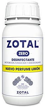 Zotal Zero Desinfectante Microbicida, Limón - 250 ml