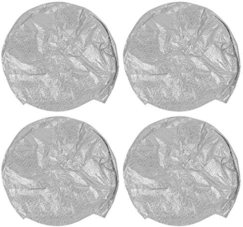Reifenabdeckungen, 4 Stück Reifentaschen Radreifen Ersatzradabdeckungen Reifenabdeckung Wasserdichter Aluminiumfolien Anti Reifenschutz für SUV-Wohnmobile (23-25 ​​Zoll)
