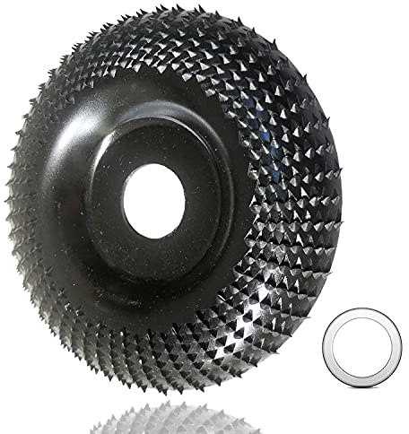 Holzschnitzscheibe für winkelschleifer,Raspelscheibe100mmx(16-22mm),schruppscheibe zum Grobschleifen von Holzwerkstoffen,Suitable for angle grinders with inner rods of 16 or 22mm