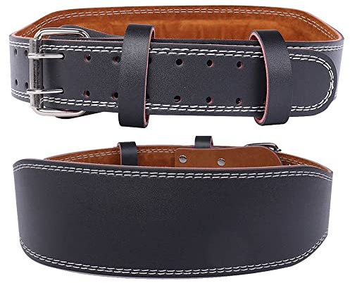 Weight Lifting Belt Back Lumbar Support Strength Training Fitness Workout Home Gym