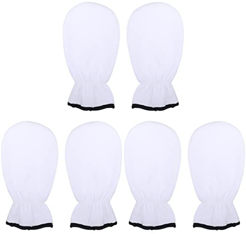 Healifty Paraffin Hand Gloves 3 Pairs Heated Moisturizing Mittens for Hand Spa Therapy Soft Hydrating Gloves for Dry Skin and Eczema Relief