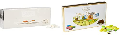 Buratti Confetti Dragées à l'amande d'avola Avole Torino 1 Kg & Dragées au Chocolat Été 1 Kg