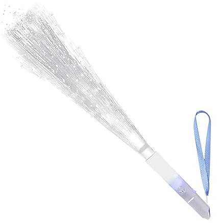 120 Stück Glasfaser-Stab, LED-Leuchtstab, Leuchtstäbe mit 3 Blinkenden Modellierungs-Kupferdraht-Wegbeleuchtungen für Terrasse, Rasen, Hinterhof, Hochzeitsfeier
