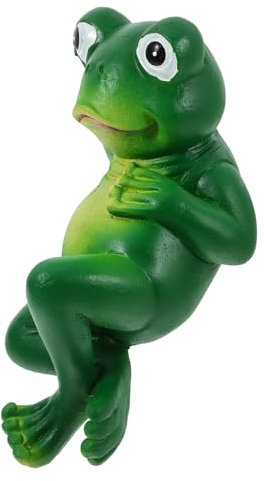 TINEASUR Dekorativer Frosch Basteln Gartenfrosch Outdoor- Tierskulptur
