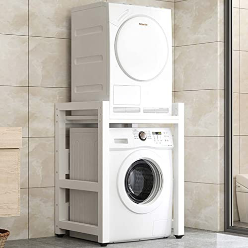 Meuble de rangement pour machine à laver et sèche-linge avec capacité de 300 kg