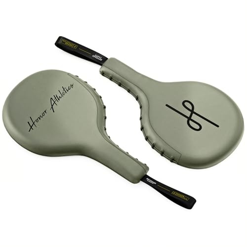 Honor Athletics Professionelle Box- und MMA-Boxpratzen (Paar), Combat-Grün